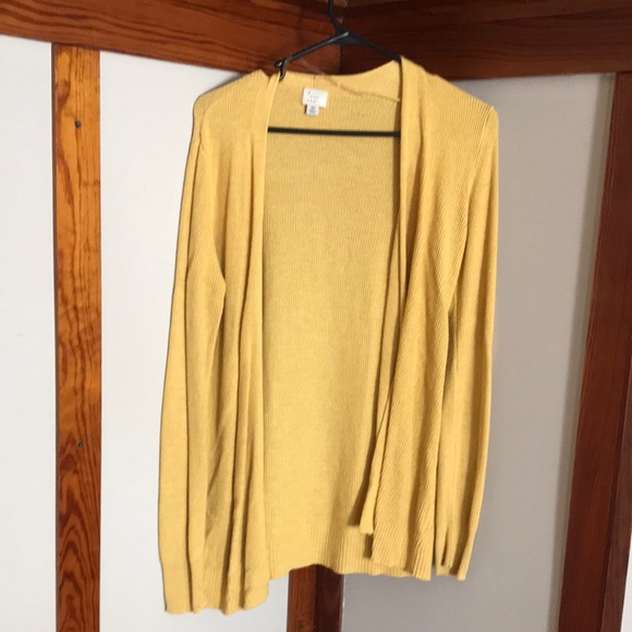 Yellow Cardigan - Picture 1 of 3